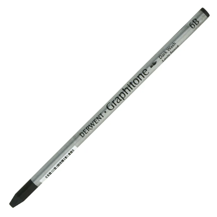 DERWENT KURU-SULU GRAFİT WATERSOLUBLE GRAPHITONE PENCIL LIGHT WASH (6B)