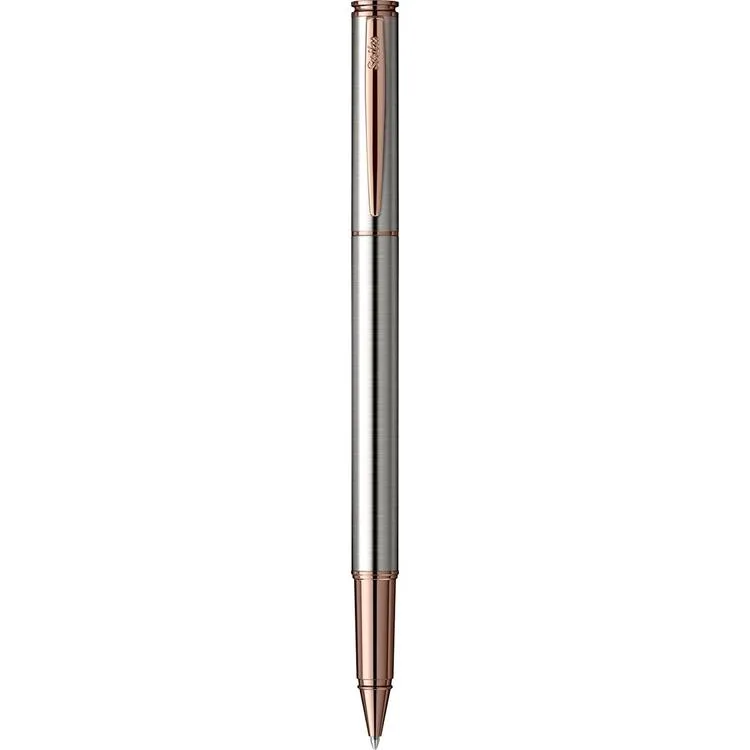 SCRIKSS 64 ROLLER KALEM KRİSTAL KUTU - BRONZ KROM