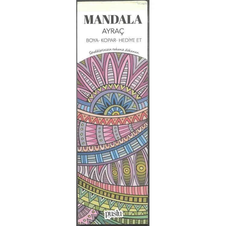 PUSLU YAY. MANDALA AYRAÇ (BOYA-KOPAR HEDİYE ET ) - BAHAR