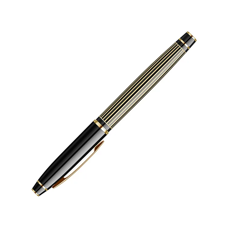 SCRIKSS 35L DOLMAKALEM ÇİZGİ DESENLİ SİYAH ALTIN LÜKS KUTU