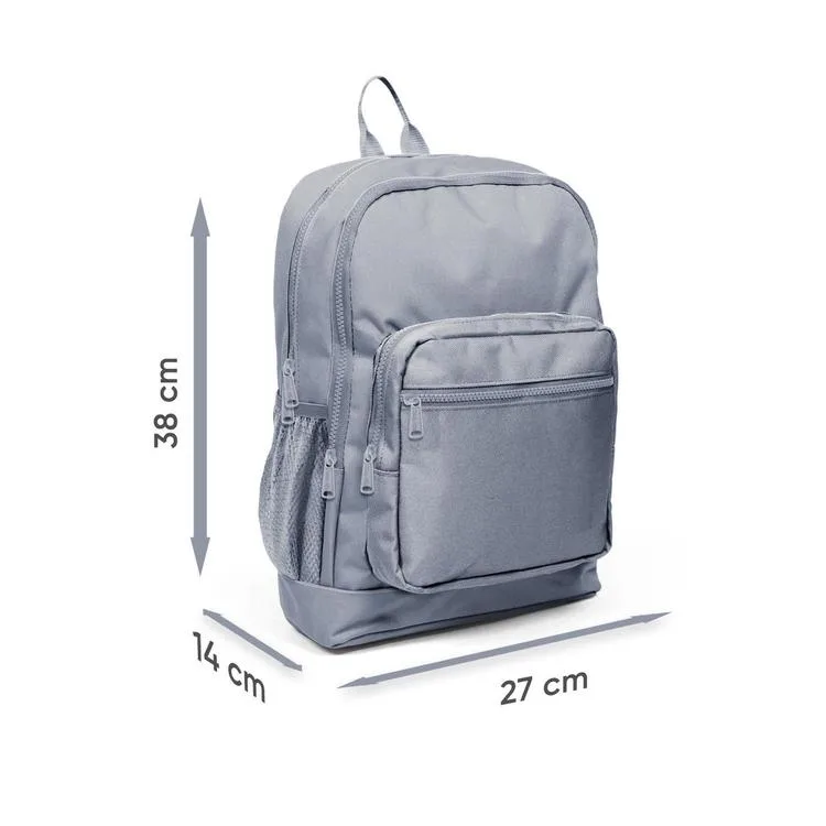 CORAL HIGH 23776 KIDS YEŞİL KAHVERENGİ HIGH CRAFT DESENLİ DÖRT BÖLMELİ SIRT ÇANTASI