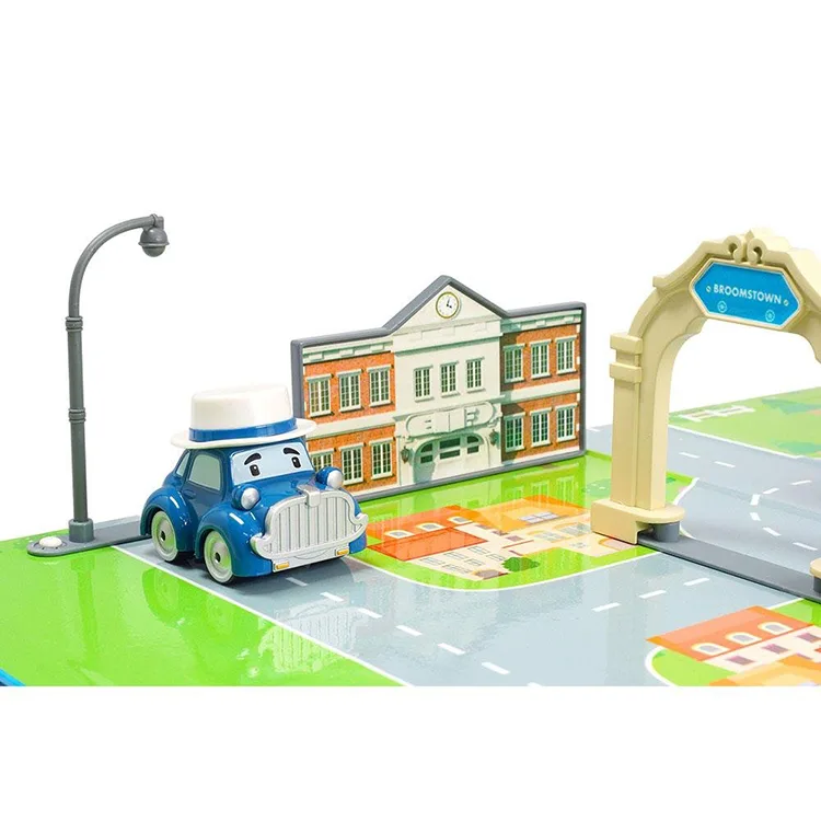 NECO-POLI 83279 POLİ KİTAP KASABA BELEDİYE BİNASI OYUN SETİ