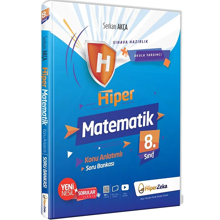 HİPER ZEKA 8. SINIF MATEMATİK KONU ANLATIMLI SORU BANKASI