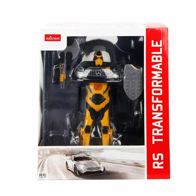 SUNMAN 74820 RASTAR 1:14 ROBOTA DÖNÜŞEBİLEN MERCEDES AMG GT3 U/K SESLİ IŞIKLI ARABA