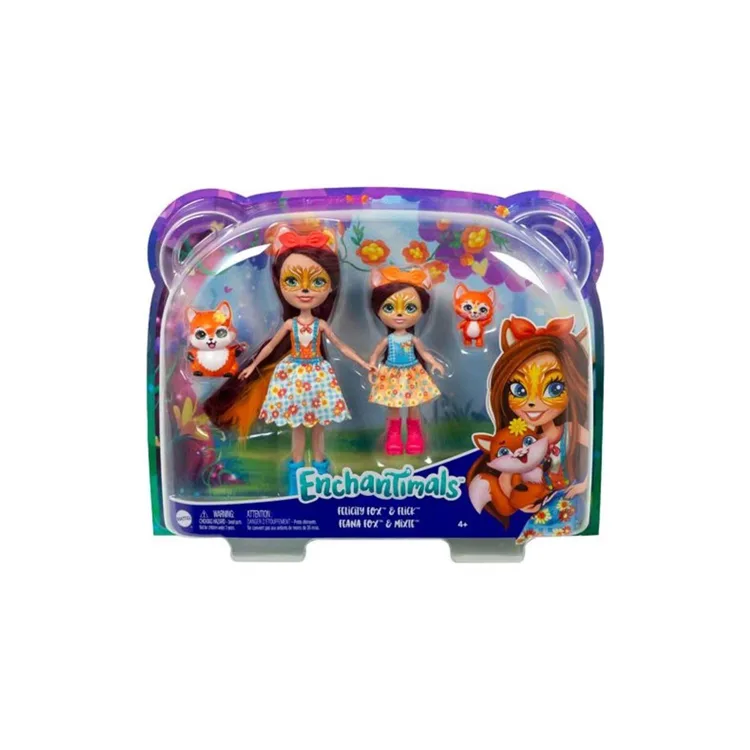 ENCHANTIMALS HCF79/HCF81 KIZ KARDEŞ BEBEKLER OYUN SETİ 4+