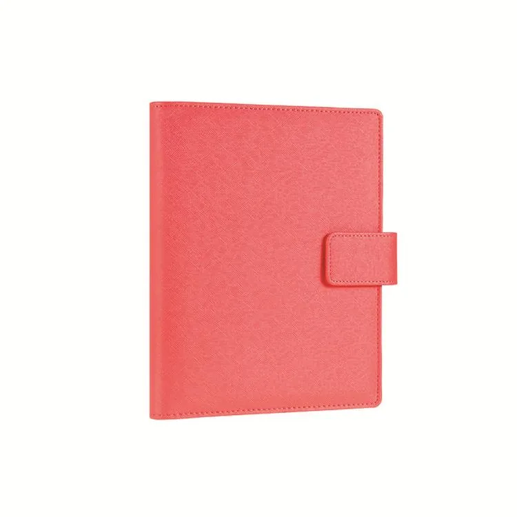 VICTORIA'S JOURNALS 124-1129 14.8x21cm SMYTH ORGANISER HAFTALIK TARİHSİZ AJANDA - PEMBE