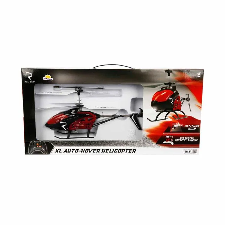 SUNMAN S39H REVOLT XL 2.4GHz IŞIKLI USB ŞARJLI ÇİFT PERVANELİ KUMANDALI HELİKOPTER KUTULU 8+