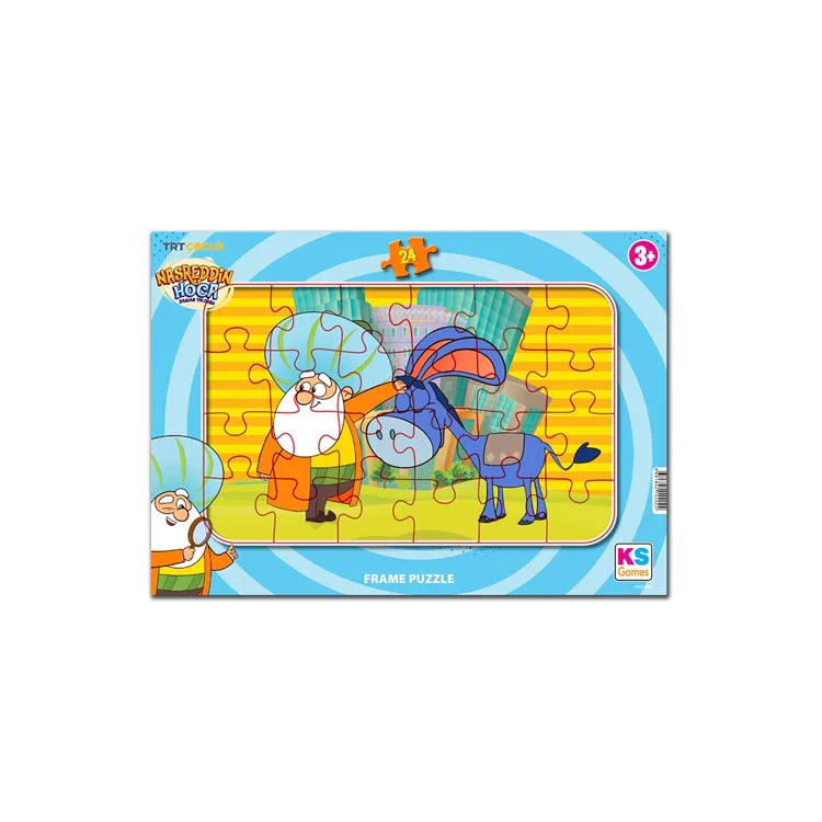 KS GAMES 704-1 NASREDDİN HOCA FRAME YAPBOZ/PUZZLE 24 PARÇA 3+