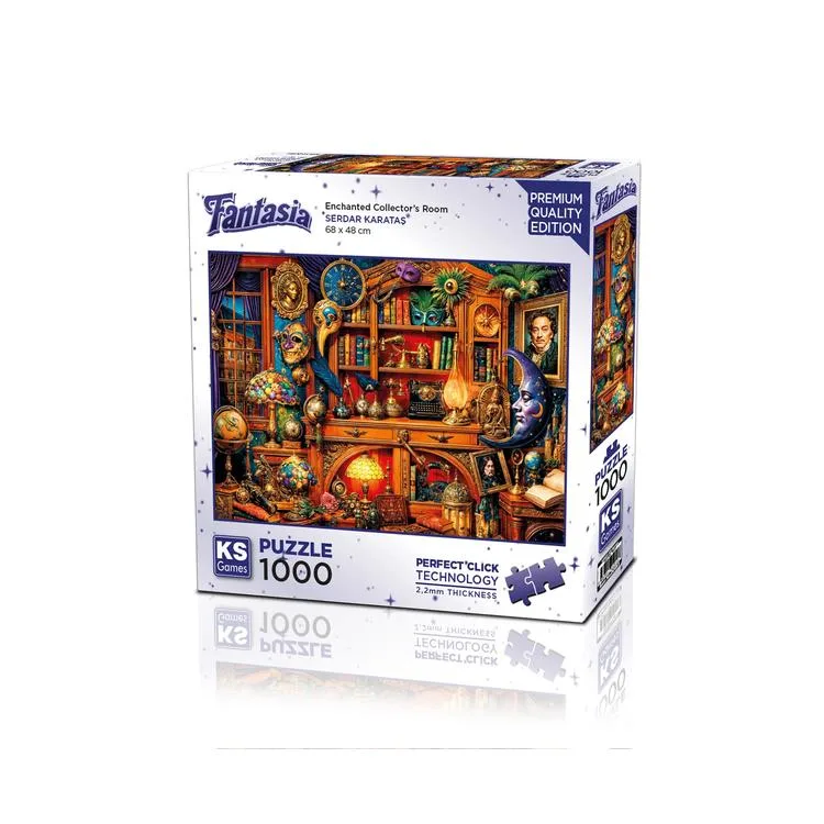KS GAMES 20853 ENCHANTED COLLERTOR'S ROOM 68x48cm YAPBOZ/PUZZLE 1000 PARÇA