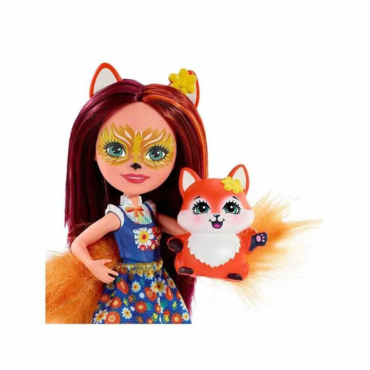 ENCHANTIMALS FELICITY FOX & FLICK ANA KARAKTER BEBEKLER MTL-DVH87/FXM71