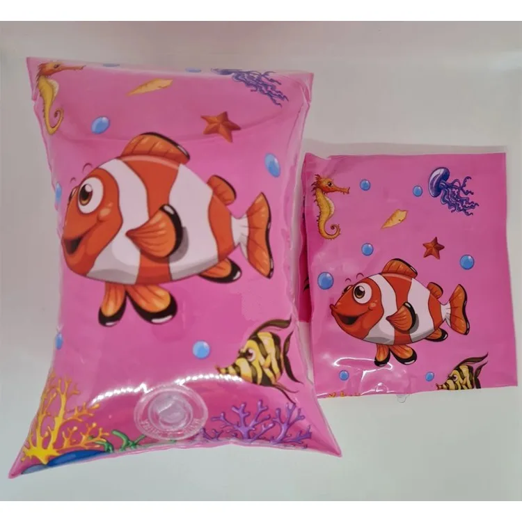 BERMUDE KZL-BW47029-K NEMO BALIK DESENLİ ŞİŞME DENİZ KOLLUĞU 30X15cm