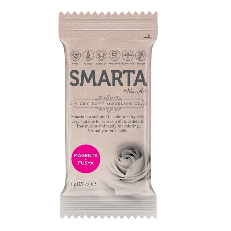 SMARTA MODELLEME KİL HAMURU 100 GR NO:10 FUŞYA (MAGENTA)