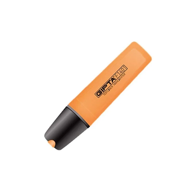 GIPTA F1453 HIGHLIGHTER FOSFORLU KALEM PASTEL TURUNCU