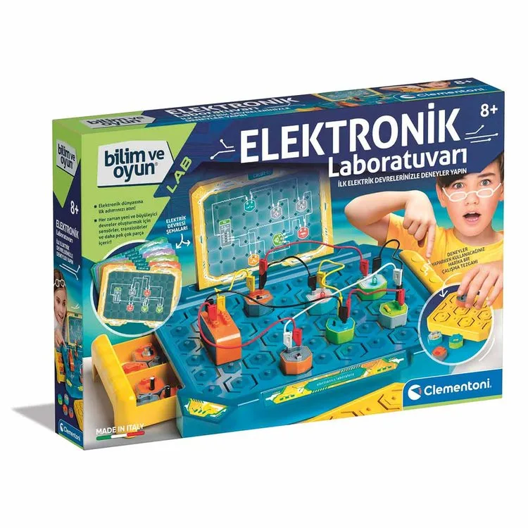 CLEMENTONI 64328 BİLİM VE OYUN ELEKTRONİK LABORATUVARI