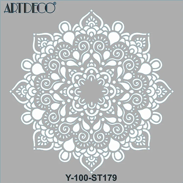 ARTDECO STENCİL 30X30CM MANDALA-2 179