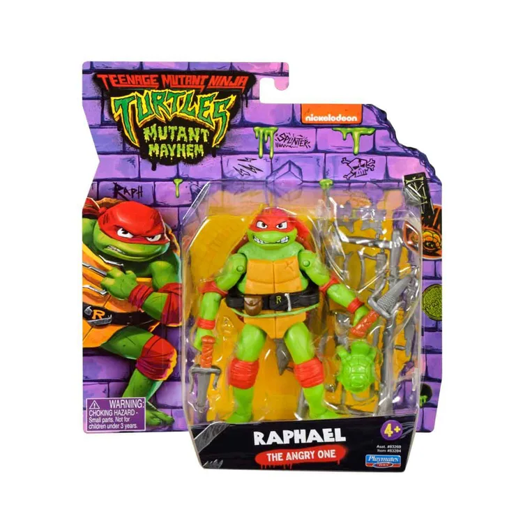 NINJA TURTLE MUTANT MAYHEM TU805300 RAPHAEL AKSİYON FİGÜRLERİ