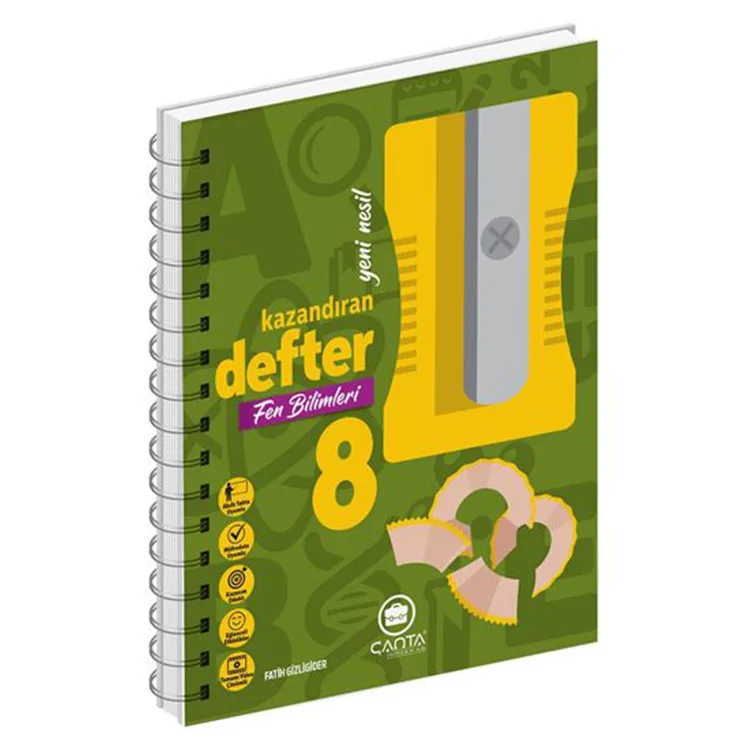ÇANTA 8. SINIF FEN BİLİMLERİ KAZANDIRAN DEFTER