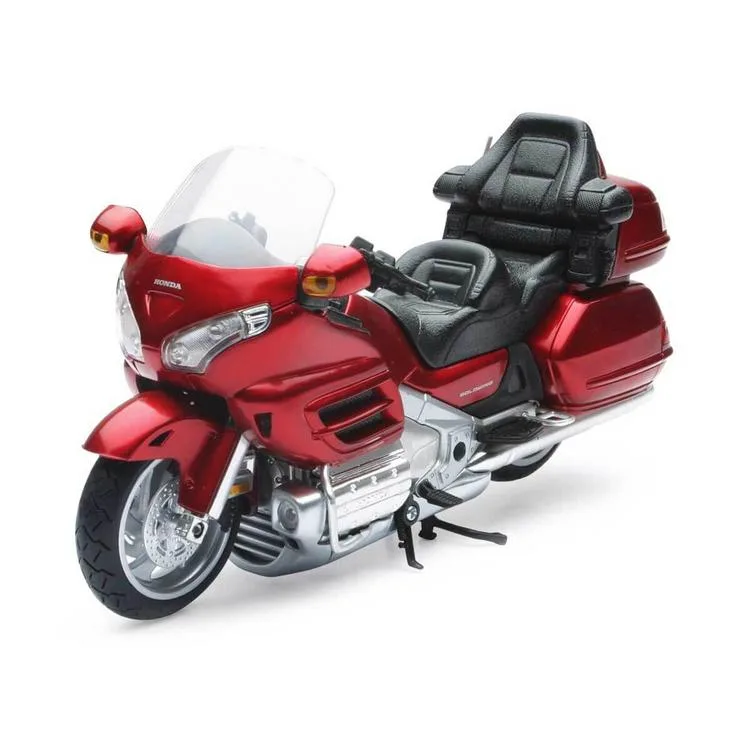 SUNMAN 57253A HONDA GOLD WİNG MOTOSİKLET 1:12 KIRMIZI 5+