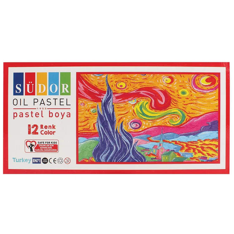 SÜDOR 612 PASTEL BOYA12 RENK