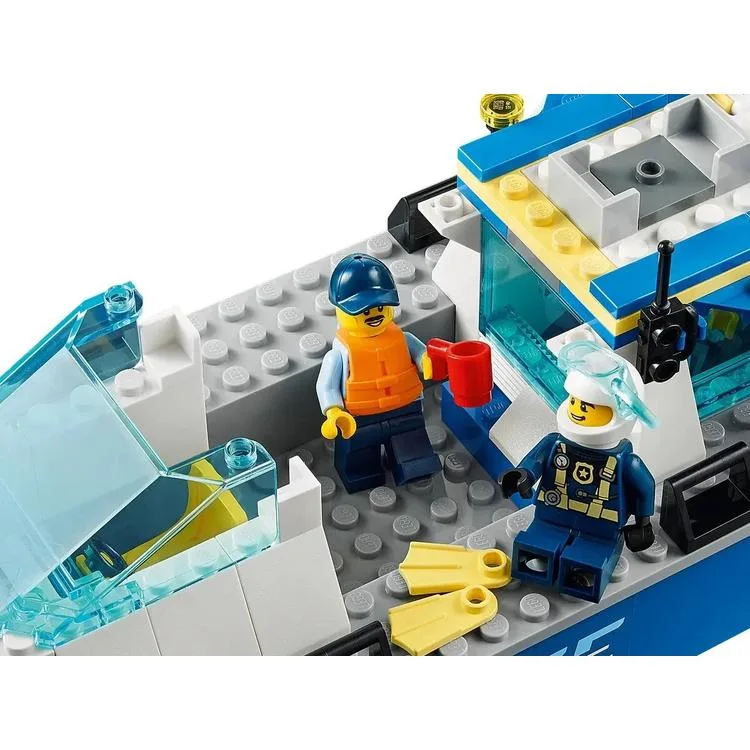 LEGO CITY 60277 POLİS DEVREYE BOTU 276 PARÇA 5+