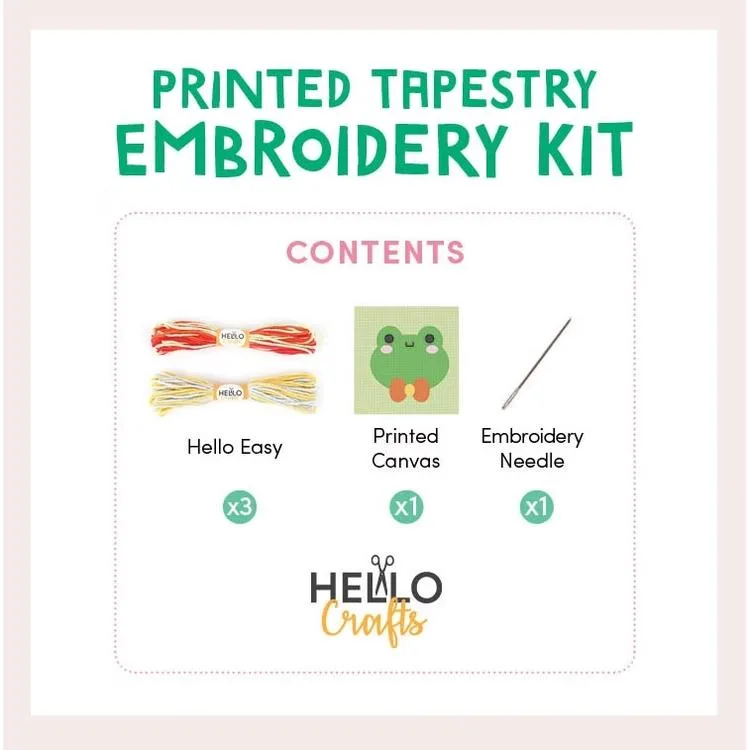 HELLO CRAFTS HC502 BASKILI GOBLEN KİTİ - YELKENLİ