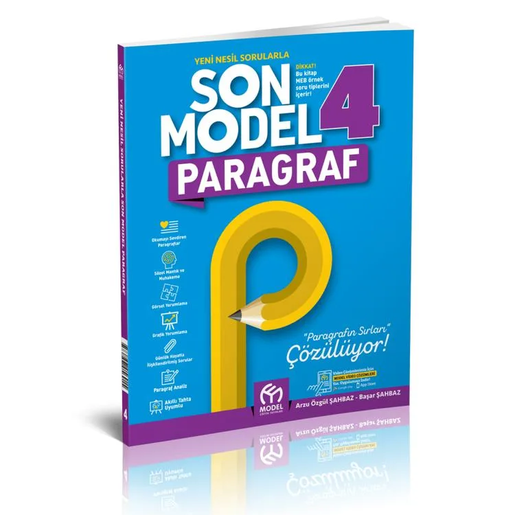 MODEL 4. SINIF SON MODEL PARAGRAF SORU BANKASI