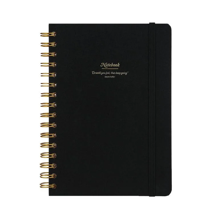 VICTORIA'S JOURNALS 1600 CANVAS SERT KAPAK A5 100gr.160 SYF. ÇİZGİLİ DEFTER SİYAH
