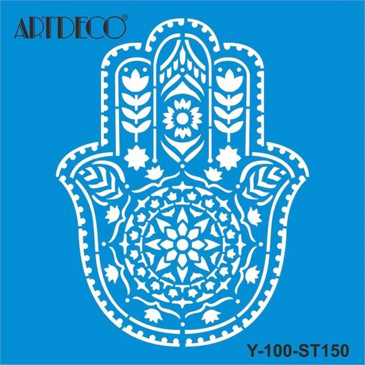 ARTDECO STENCİL 30X30CM EL 150