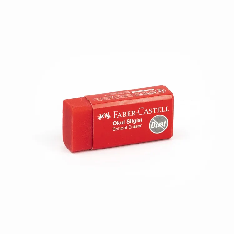 FABER CASTELL 187223 KIRMIZI OKUL SİLGİSİ