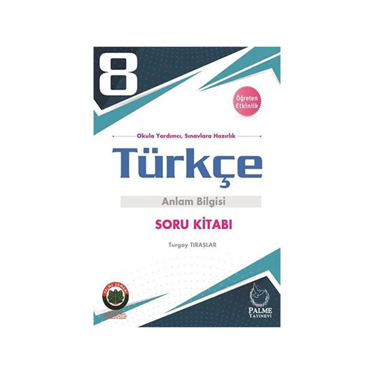 PALME 8. SINIF TÜRKÇE ANLAM BİLGİSİ SORU KİTABI