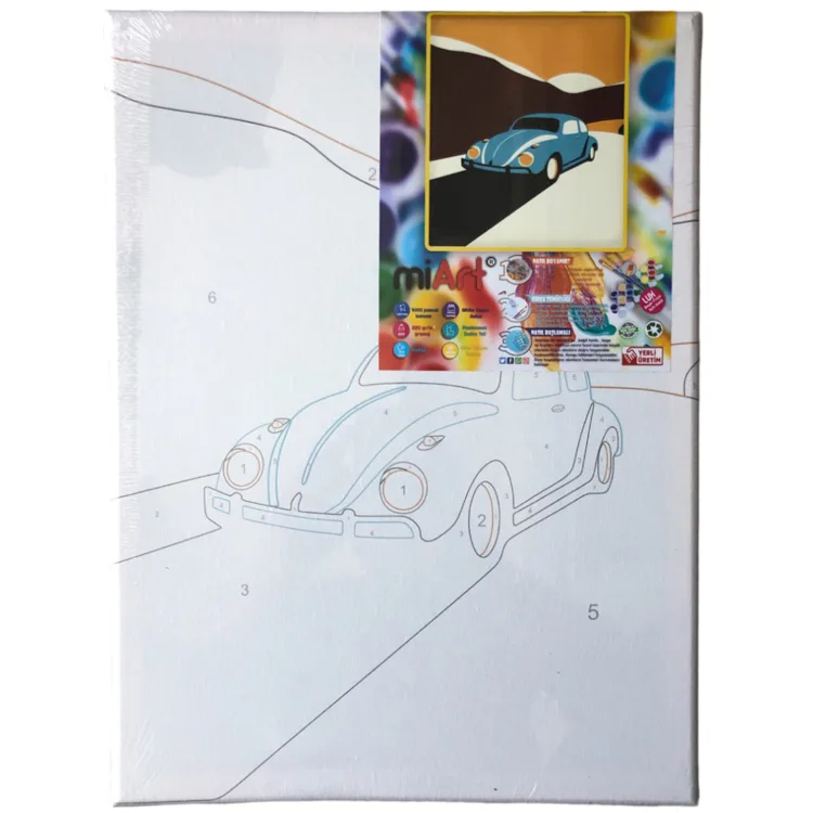 MİART MSB30401 30X40 SAYILARLA BOYAMA TUVAL - BEETLE