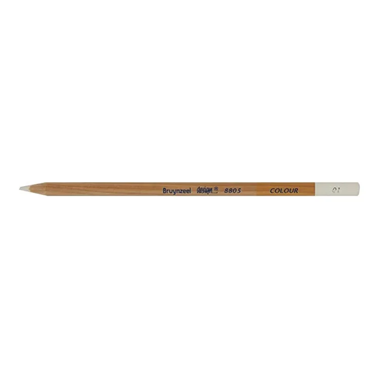 BRUYNZEEL DESING COLOUR KURU BOYA KALEMİ WHITE - B880501K