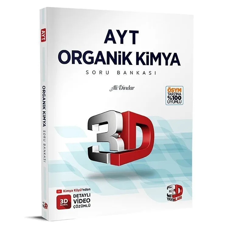 3D AYT ORGANİK KİMYA SORU BANKASI