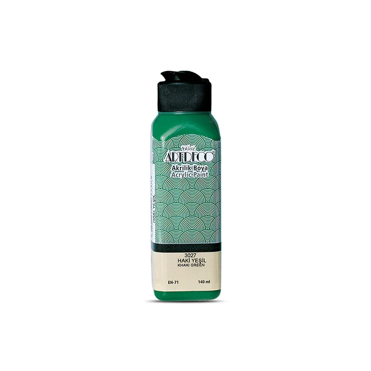 ARTDECO AKRİLİK BOYA 140 ML. HAKİ YEŞİL
