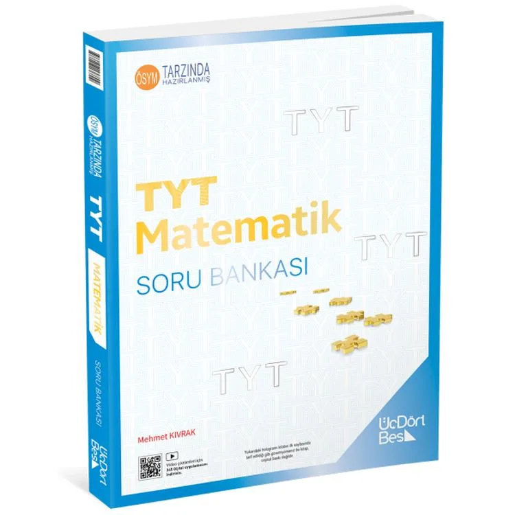 ÜÇDÖRTBEŞ TYT MATEMATİK SORU BANKASI