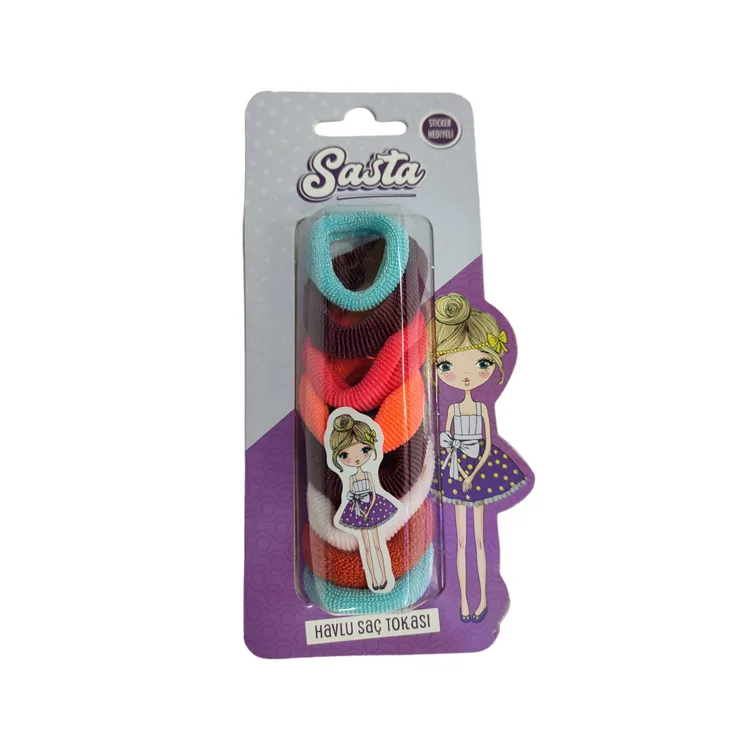 SASTA 557370 HAVLU SAÇ TOKASI 12'Lİ