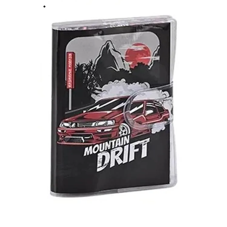 MİKRO NT-110 SPEED CARS PVC KAPAKLI CIRTLI ÇİZGİLİ NOT DEFTERİ
