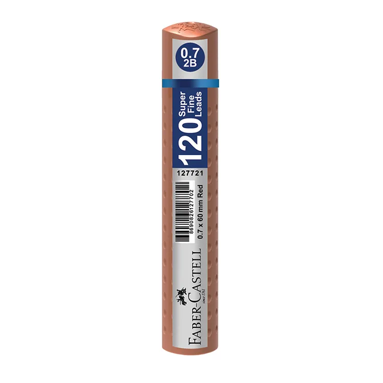 FABER CASTELL 120'Lİ MİN 0.7 2B 60mm UÇ ROSE GOLD TÜP -127735