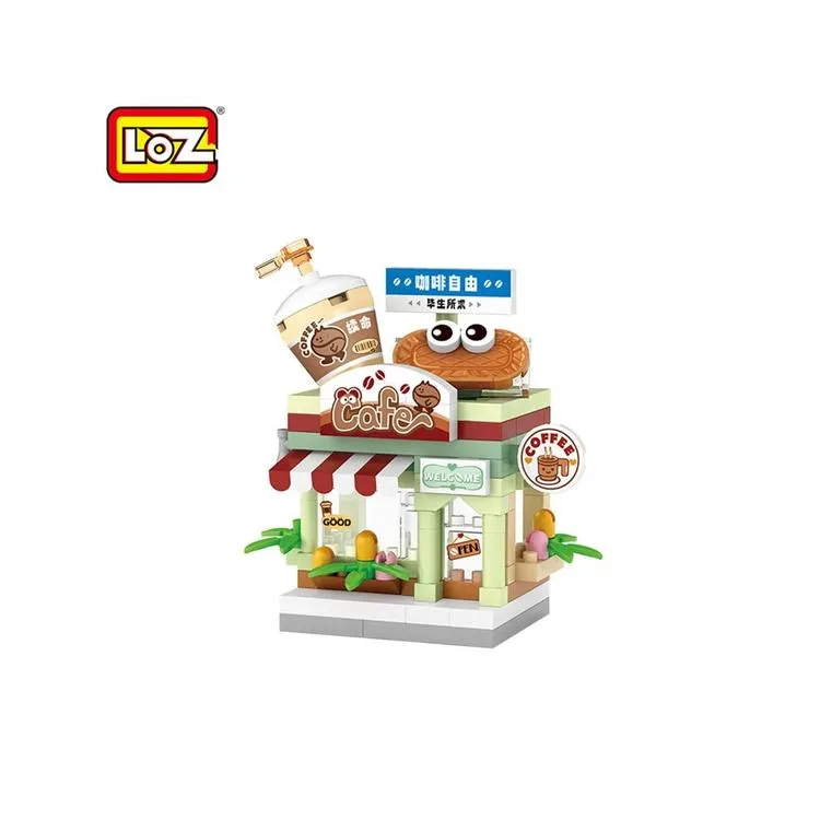 VAGONLIFE LOZ 8602 MİKRO BLOK MİNİ CAFE 120 PARÇA
