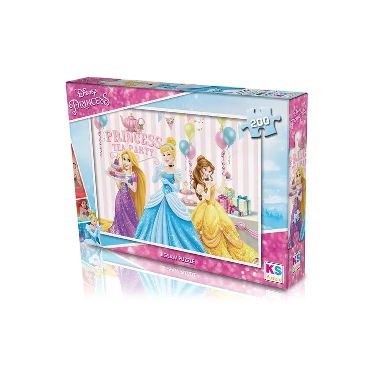 KS GAMES PR113 DISNEY PRINCESS 48x34cm YAPBOZ/PUZZLE 200 PARÇA 6+