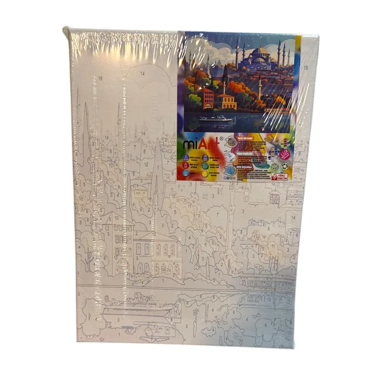 MİART MSB30418 30X40 SAYILARLA BOYAMA TUVAL - SULTAN AHMET CAMİİ