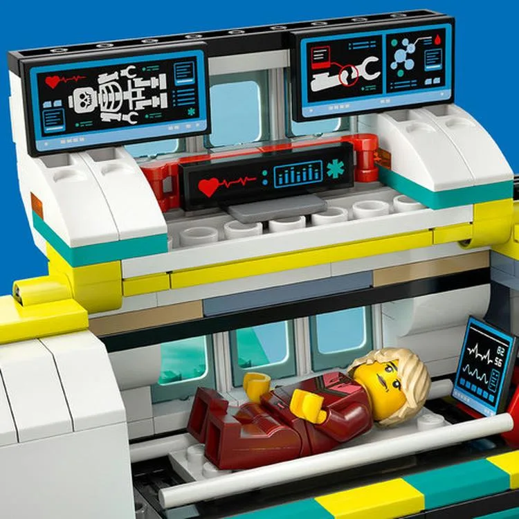 LEGO CITY 60465 AIR AMBULANCE 403 PARÇA 6+