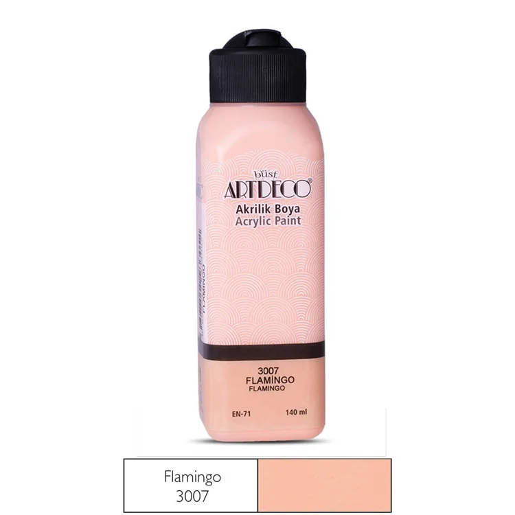 ARTDECO AKRİLİK BOYA 140 ML. FLAMİNGO
