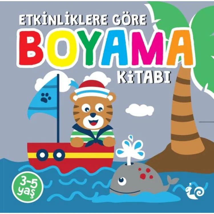 ETKİNLİKLERE GÖRE BOYAMA KİTABI GRİ