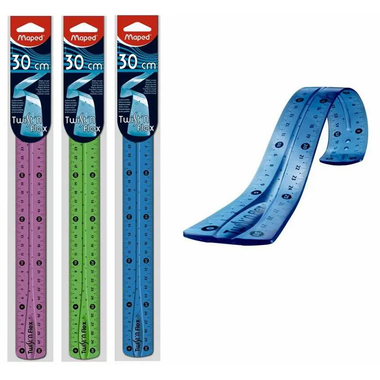 MAPED 027900 DÜZ TWIST'N FLEX ESNEK 30 CM CETVEL - TEKLİ