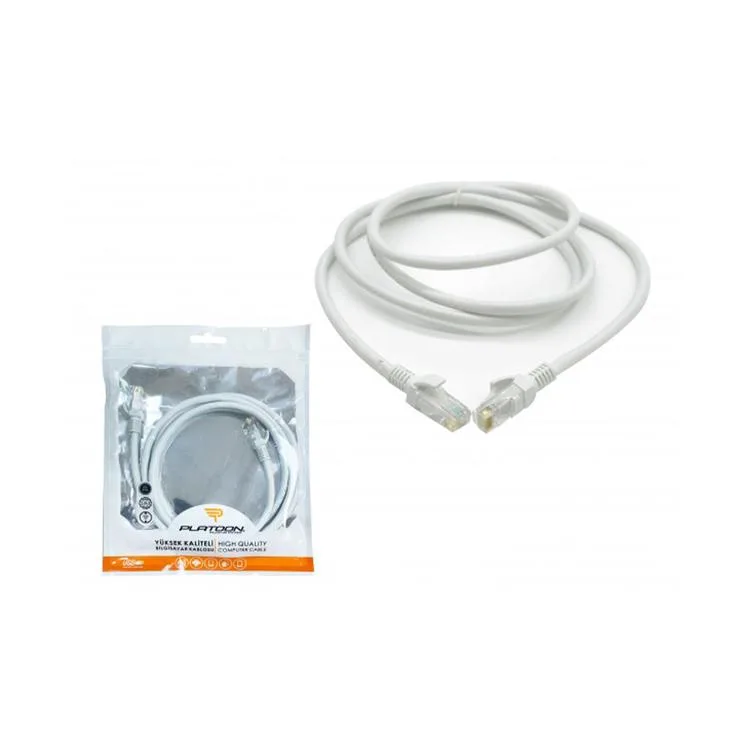 PLATOON PL-6103 ETHERNET PATCH 1.5 M CAT6 KABLO POŞETLİ