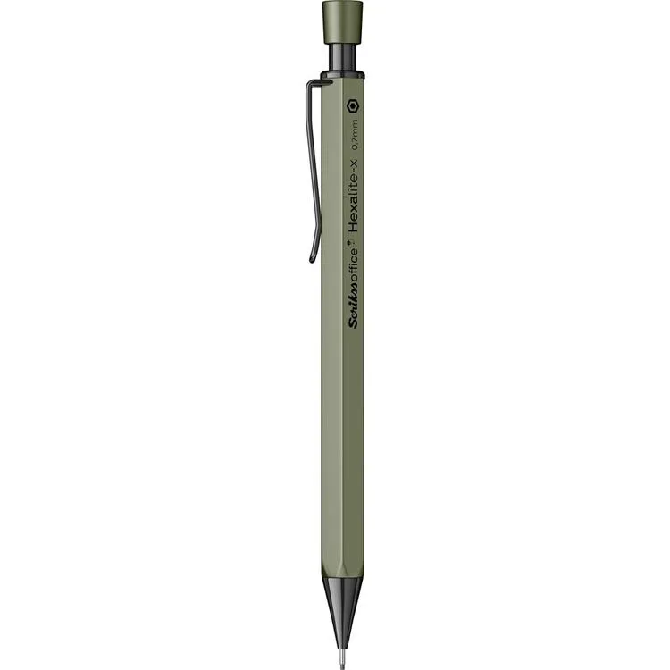 SCRIKSS HEXALITE-X VERSATİL KALEM 0.7 YEŞİL