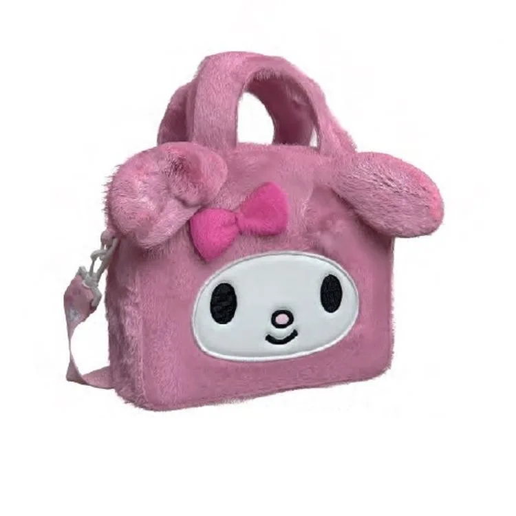 TMN 607382 MY MELODY 3014 PELUŞ EL VE OMUZ ÇANTASI PEMBE