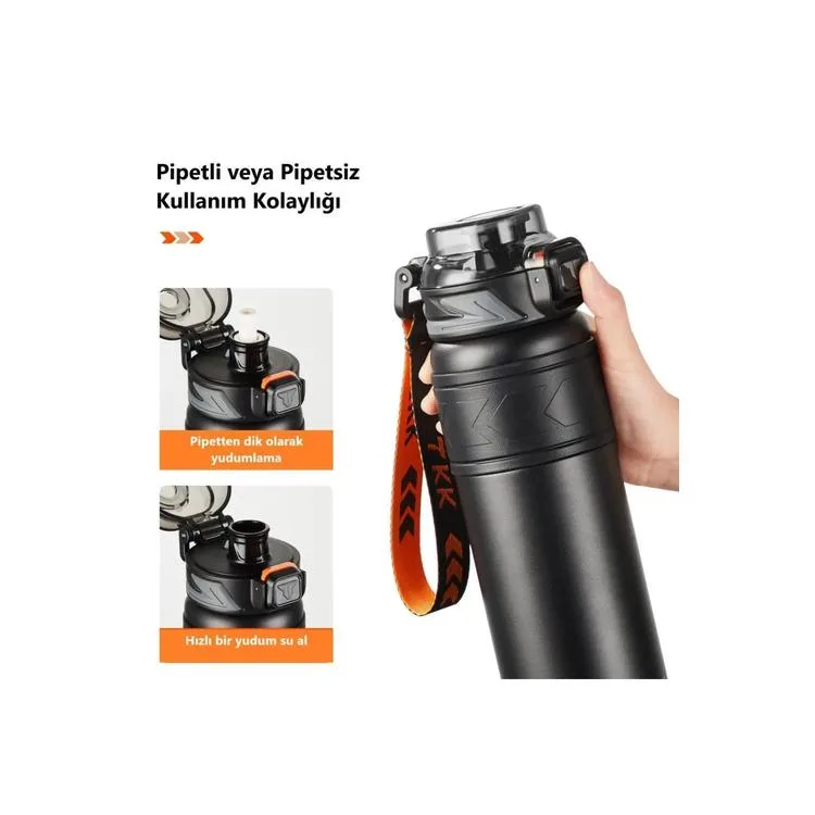 VAGONLİFE T2022 TKK PASLANMAZ ÇELİK TERMOS 500 ML SİYAH