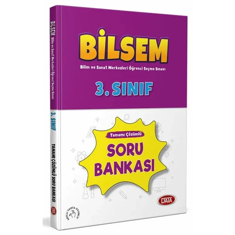 DATA 3.SINIF BİLSEM TAMAMI ÇÖZÜMLÜ SORU BANKASI